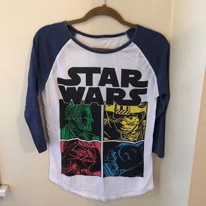 Star Wars Baseball Tee
